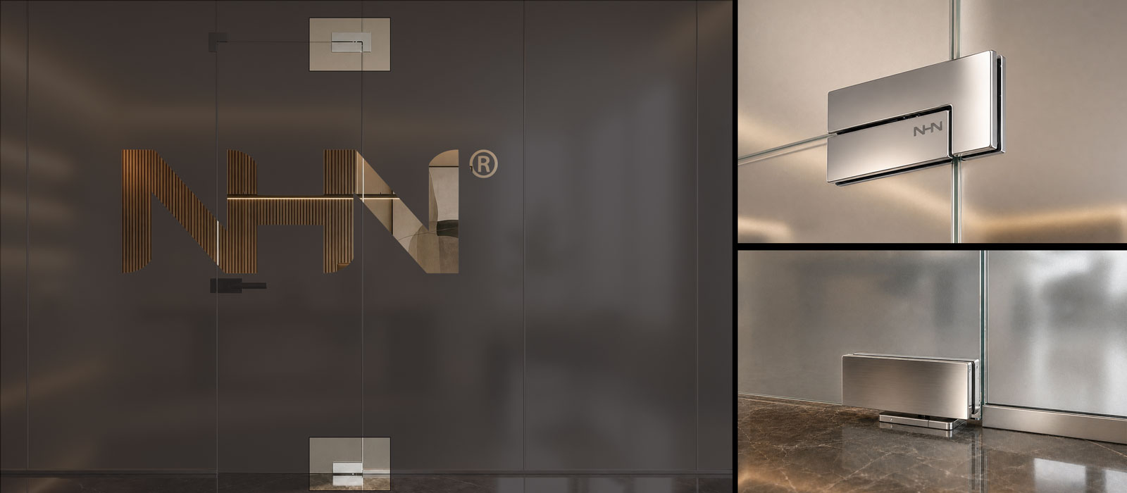 Pivot Door Closer for Glass Doors